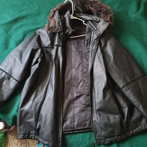 Leather jacket